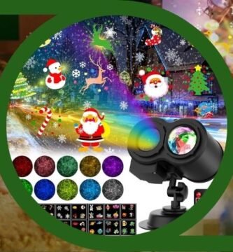 Proyector de Luces Navideñas para Exterior