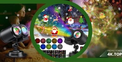 Proyector de Luces Navideñas para Exterior