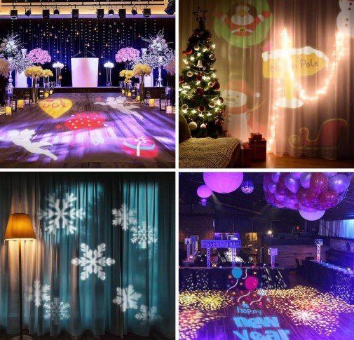 Experiencia de Uso: Versatilidad de los Proyectores Navideños en Diferentes Espacios