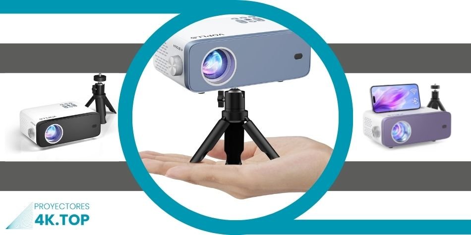 Mini Proyector Portatil VOPLLS Con Tripode