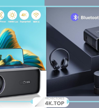 Proyector 4K WiFi Bluetooth 28000 Lúmenes: ¿Es el mejor proyector Full HD 1080P de 2025?