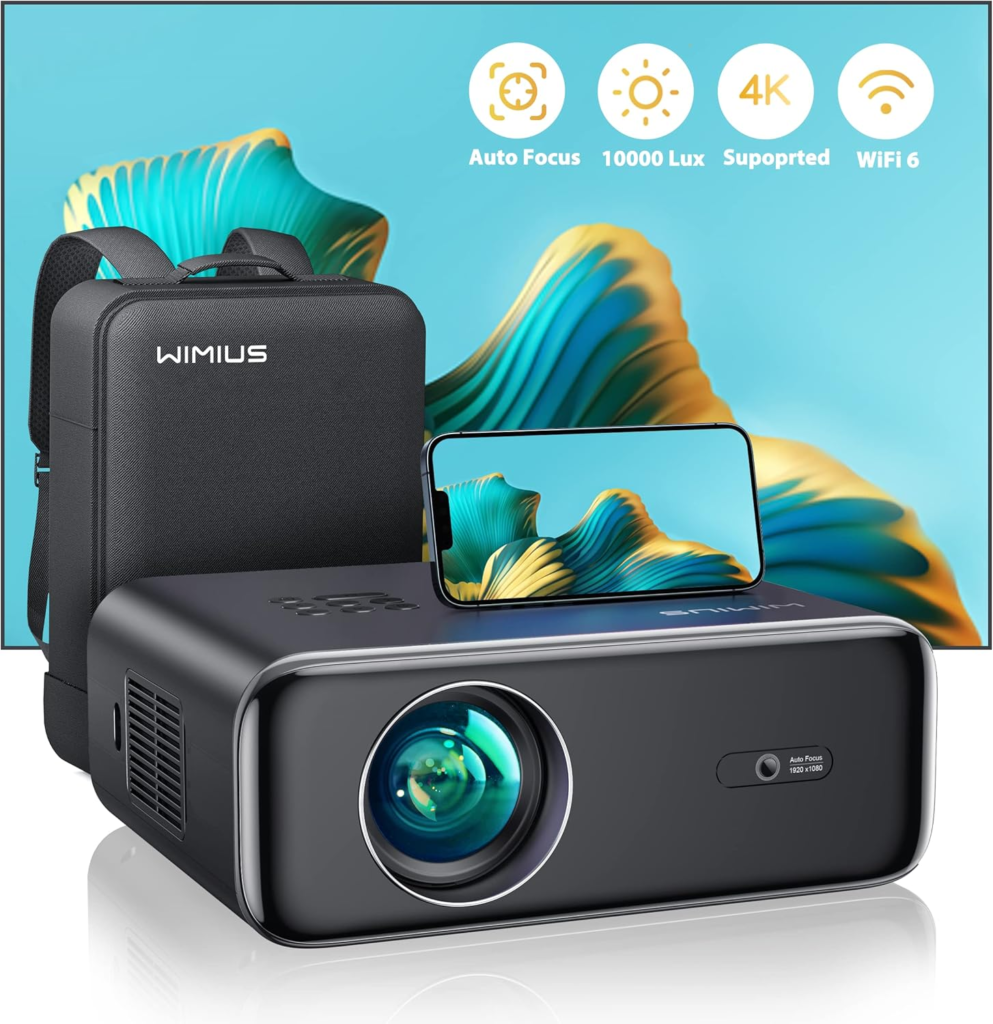 WiMiUS Proyector 4K Soporte