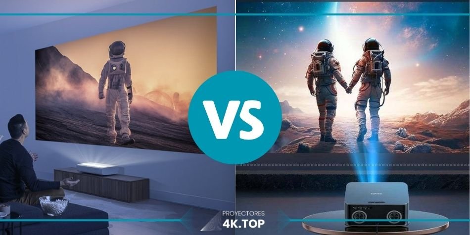 Proyector Tiro Ultra Corto vs Standard: ¿Cuál Necesitas REALMENTE?