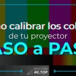 Calibrar colores proyector