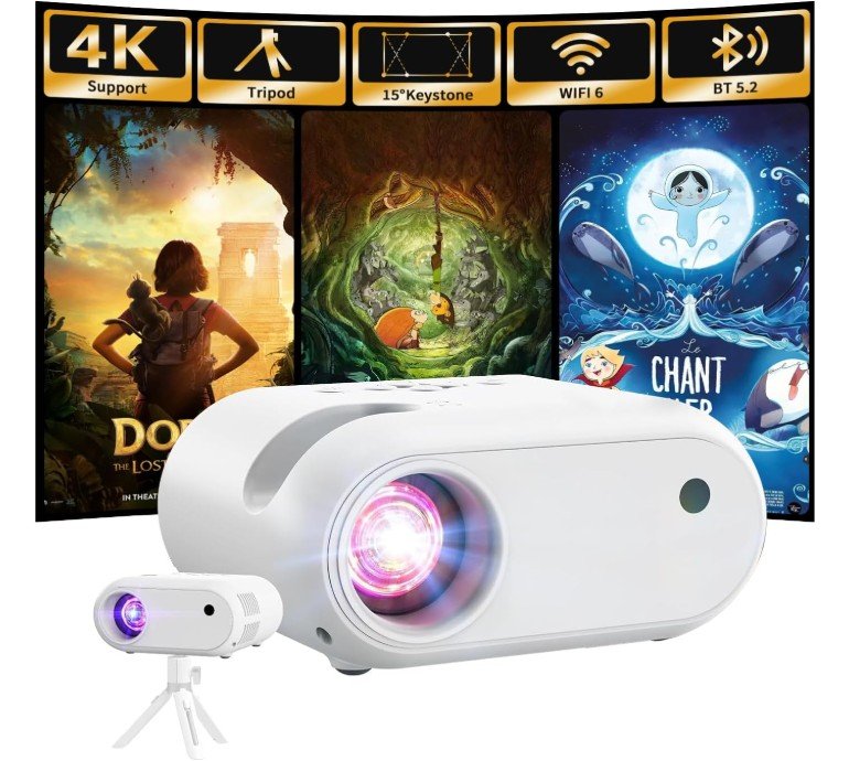 mini proyector con tripode AGIMA