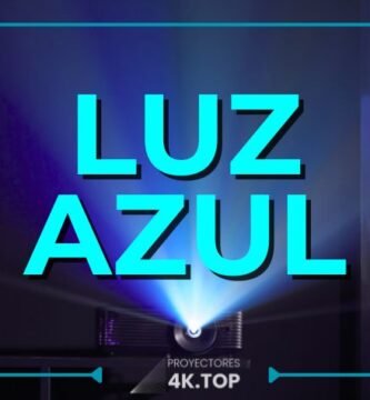 Luz Azul en Proyectores