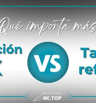 Resolución 4K vs Tasa de Refresco